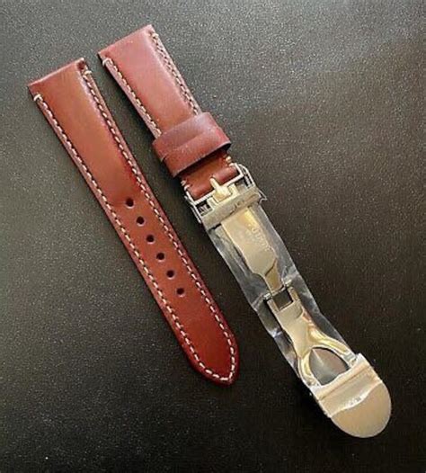 tudor 22mm leather strap